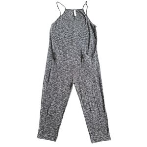 Victoria's Secret Heathered Gray Romper Jumpsuit PJ's Size M